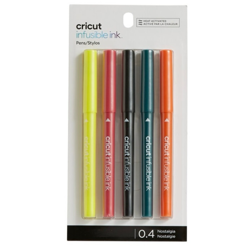 Cricut Infusible Ink Pens (0.4), Nostalgia (5 count)